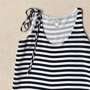 Loft Striped Mini dress